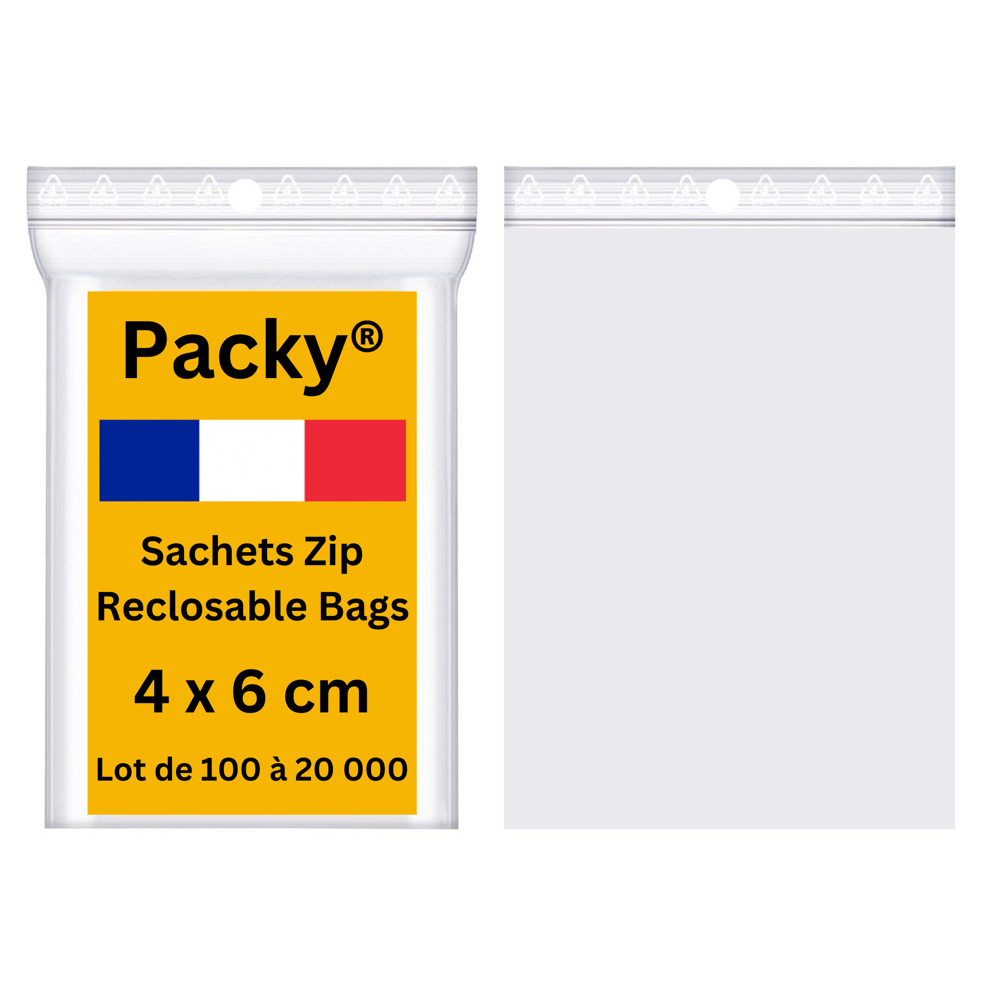 V1 Trade Sachet Zip - Emballage Transparent en Plastique - Pochette en  Matériau Limpide Zippée - Pochon Étanche Refermable (70 x 100mm) :  : Cuisine et Maison